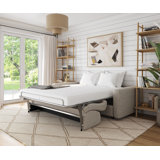 85" Killian Queen Size Convertible Sleeper Sofa with Dual Mattress