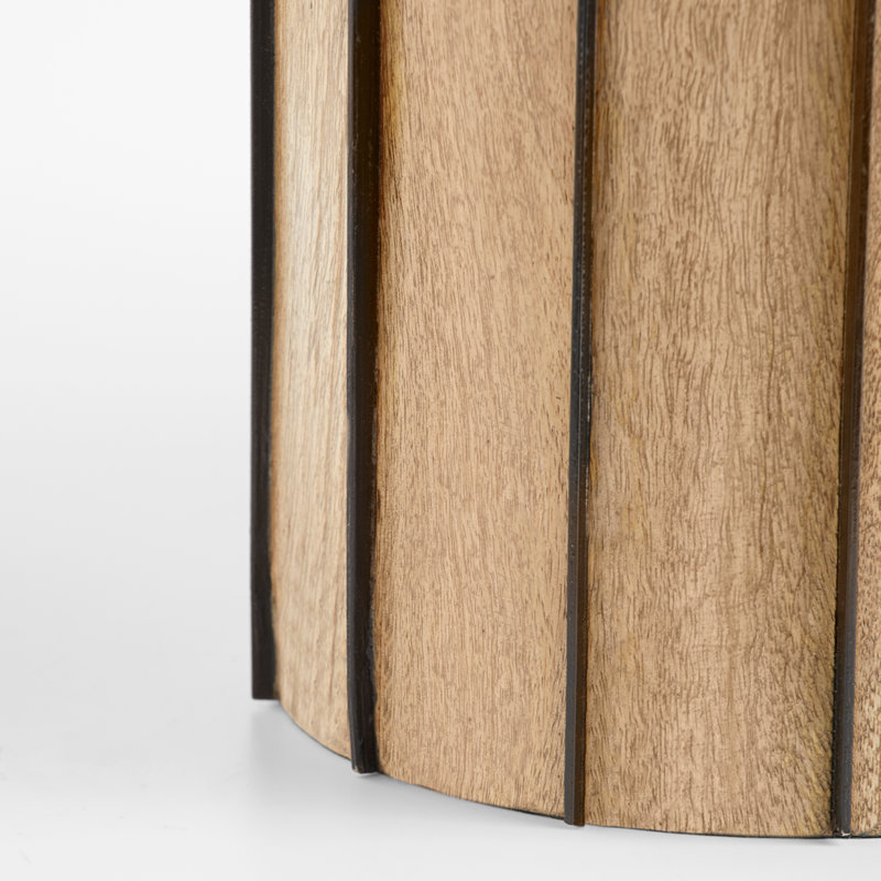 Reed Hurricane Candle Holder, 42" H x 10" W x 10" D