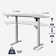 K314 Corner Electric Height Adjustable Standing and Drawer