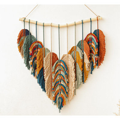 Boho Wall Decor - Large Macrame Wall Hanging - Boho Bedroom Decor - Tapestry For Bedroom - 31X39 Inches