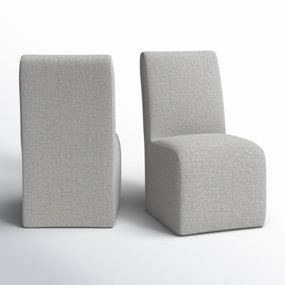 Sinclair Upholstered Dining Chair in Gray by Joss & Main