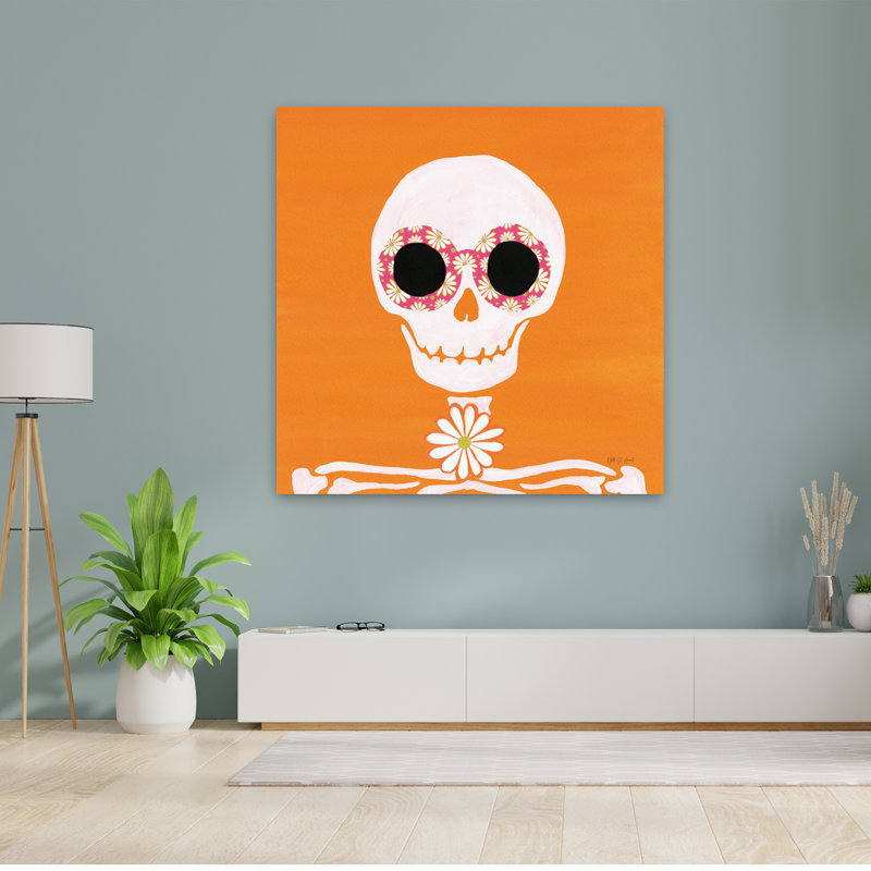 Hallo-Retro Ii, art floral, H 48 po x l 48 po