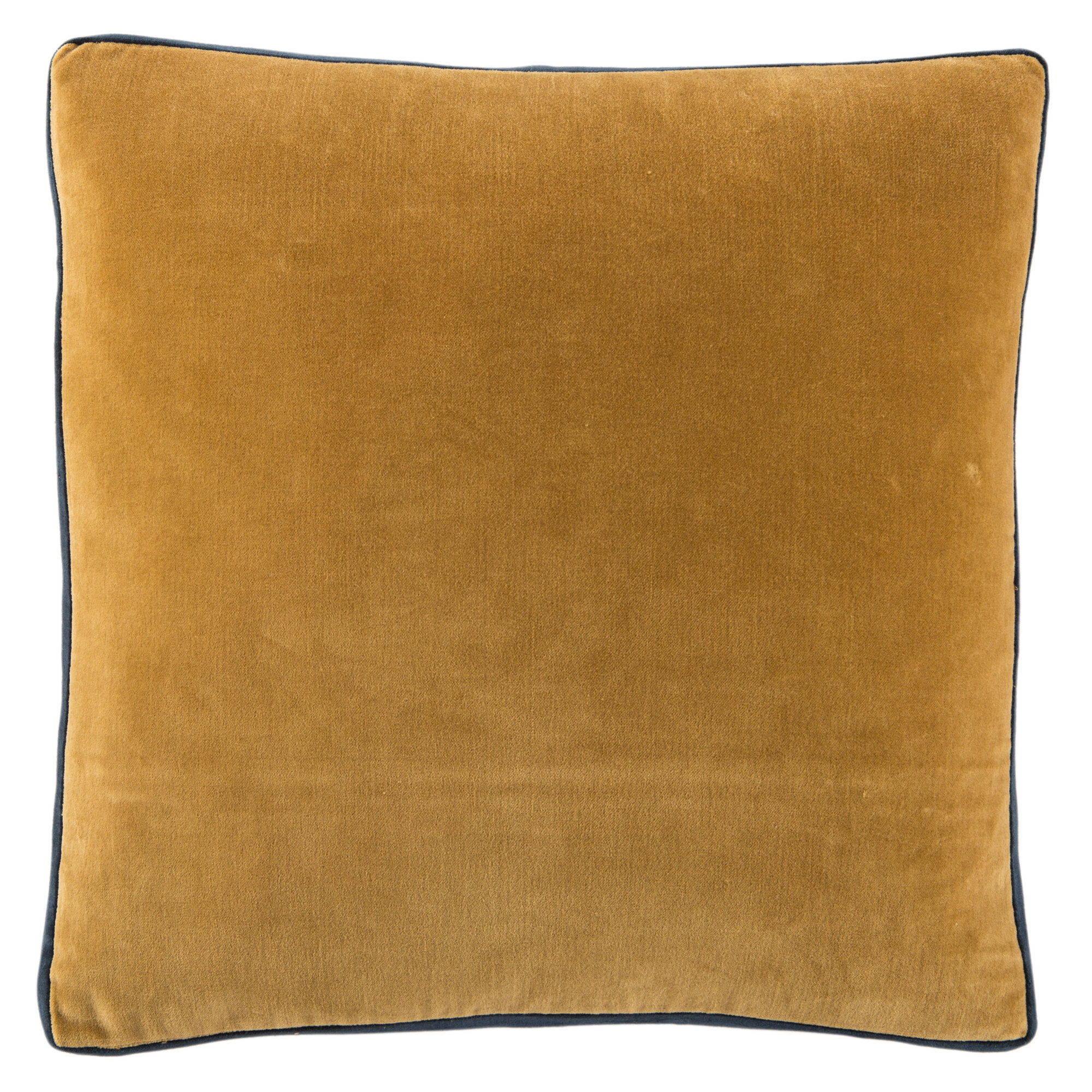 Brixen Cotton Throw Pillow, Yellow, Down