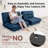 Jaykob 71'' Sleeper Futon Sofa Bed with Adjustable Arms,Linen Fabric Bed-Convertible Couch Loveseat Sleeper For Living Room, Bedroom, Studio, Apartment, Dorm, Home Office, Small Space-363825700