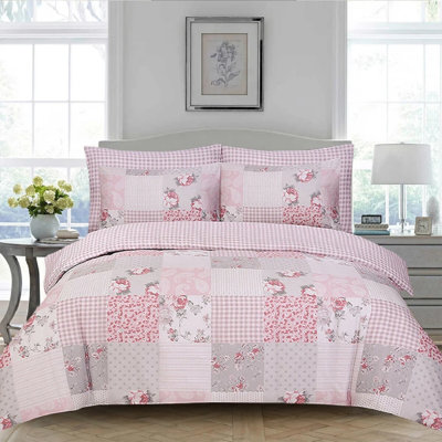 Cotton Duvet Cover Set with Pillowcases Included