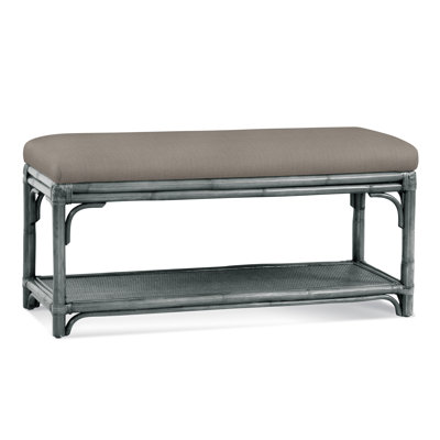 Banc de rangement en osier Summer Retreat