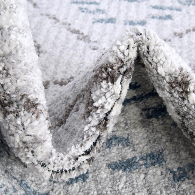 Steelside™ Rudy Performance Ivory Rug & Reviews | Wayfair