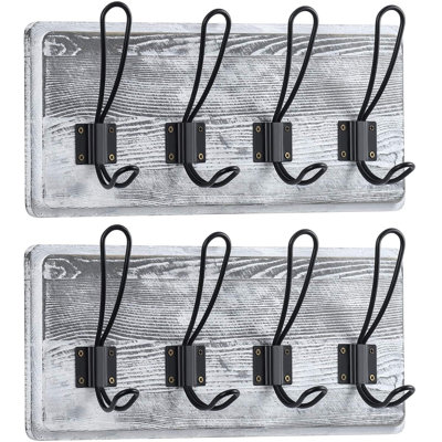 Hiroko Wall 4 - Hook Wall Mounted Coat Rack