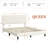 Upholstered Bed Frame with Adjustable Headboard-1965812329-1965812331