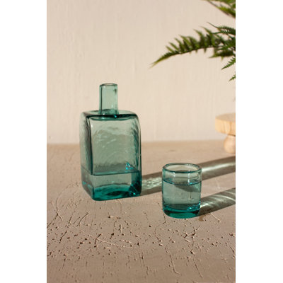  Ensemble de carafe d'eau et de verre Bedside