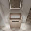 Base de meuble-lavabo 24 po avec deux portes à fermeture douce-142949165