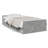 Vidaxl Bed Frame With Drawers Concrete Grey-249539263