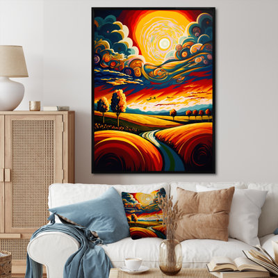 Narisa rayonnant de soleil sur les plaines I
