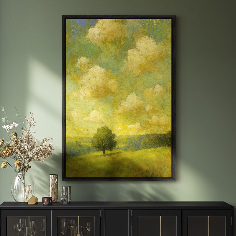 Art mural encadré, impressions murales pour chambre à coucher - 16 po x 24 po, H 24 po x l 16 po, Noir