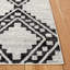 Burch Geometric Ivory/Black Area Rug-252893617