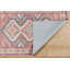 Tapis tissé en rouge / crème / bleu lavable à la machine-2013178055