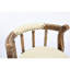 Tabouret pivotant à 360°, siège en cuir de vache, idéal pour bar, salle à manger ou pub. Structure en bois massif, fini marron. Montage facile. Convient également aux espaces de détente et de restauration.