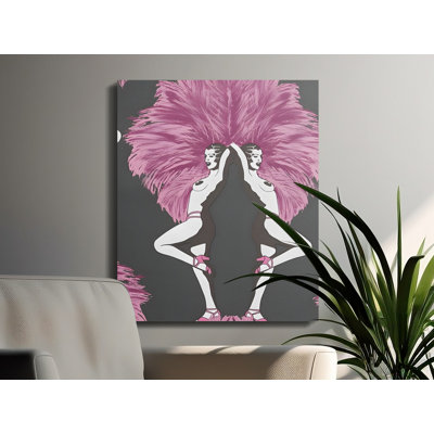 Gulick 1 Piece Wrapped Canvas Wall Art Set