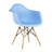 Hermina Plastic Dining Chair with Beechwood Legs-1878536180-1766336037