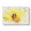 Bee Collecting Pollen - Wrapped Canvas-56665180