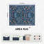 Tapis lavable à motif floral Kaldi-13670166-19868497