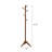 Walnut 6-Hook Coat Rack