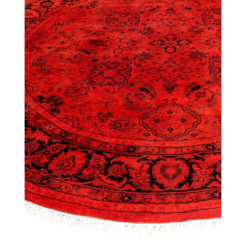 Fine Vibrance One-of-a-Kind 5' 1" X 5' 1" Hand Knotted Area Rug
