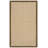 Jaquavion Sisal With Latex Geometric Rug-68234751