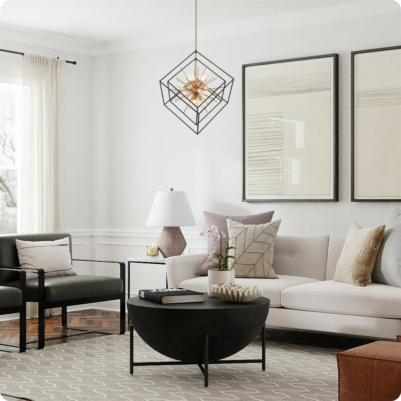 Oulu 9 - Light Dimmable Geometric Chandelier
