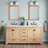 Quen 72" Freestanding Double Basin Vanity Set with Cabinet, Vanity Tops-101647637-101229785-101647638