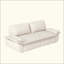 Canapé-lit convertible 3 en 1, canapé-lit gigogne multifonctionnel en velours avec deux positions de couchage réglables, canapé-lit gain de place pour salon ou chambre à coucher-1527787994