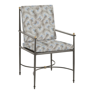 Fauteuil en aluminium Roma