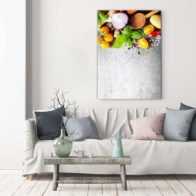 Vegetables - Wrapped Canvas Print