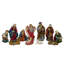 Ensemble de 11 figurines pour crèche de Noël