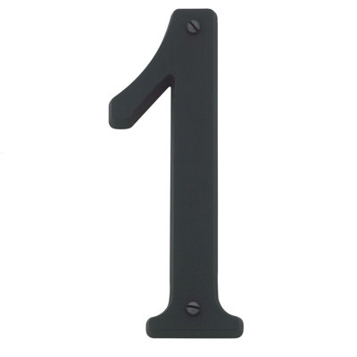 4.75" H Brass House Number