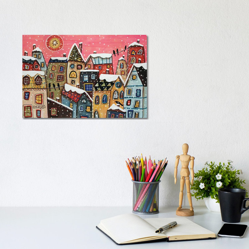 Snowed In by Karla Gerard - Wrapped Canvas Gallery-Wrapped Canvas Giclée, 20.32cm H x 20.32cm W
