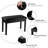 Bannister Faux Leather Upholstered Storage Bench-1999475565