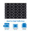 Tapis tissé à motif géométrique Trellis