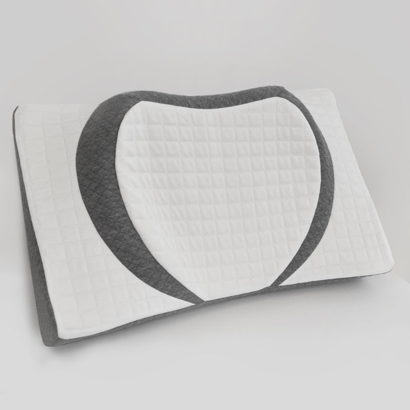 Coussin en mousse à mémoire de forme ergonomique en forme de cœur