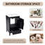 Meuble-lavabo simple 20 po avec comptoir en céramique