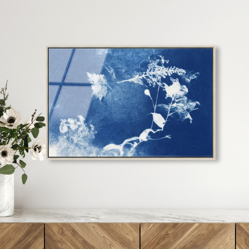 Faded Poetry II Print by Oliver Gal, 25"H x 17"W, Silver Floater Frame