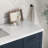 ARIEL Kelly 61 Single Sink Bathroom Vanity with Italian Carrara Marble Top-99405147