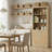 Burly 70.9'' Storage Bookcase With Cabinet