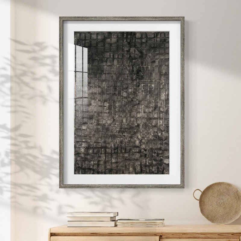 Lattice Lustre II - impression encadrée, Vieilli, H 25,5 po x l 17,5 po