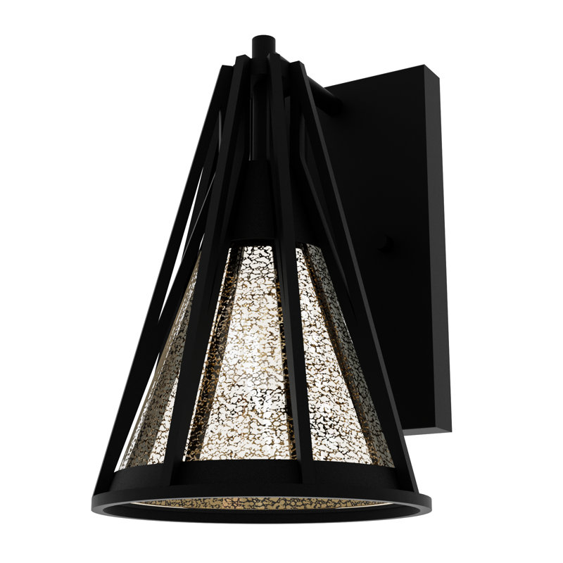 Rafner Aluminum Metal Armed Wall Sconce