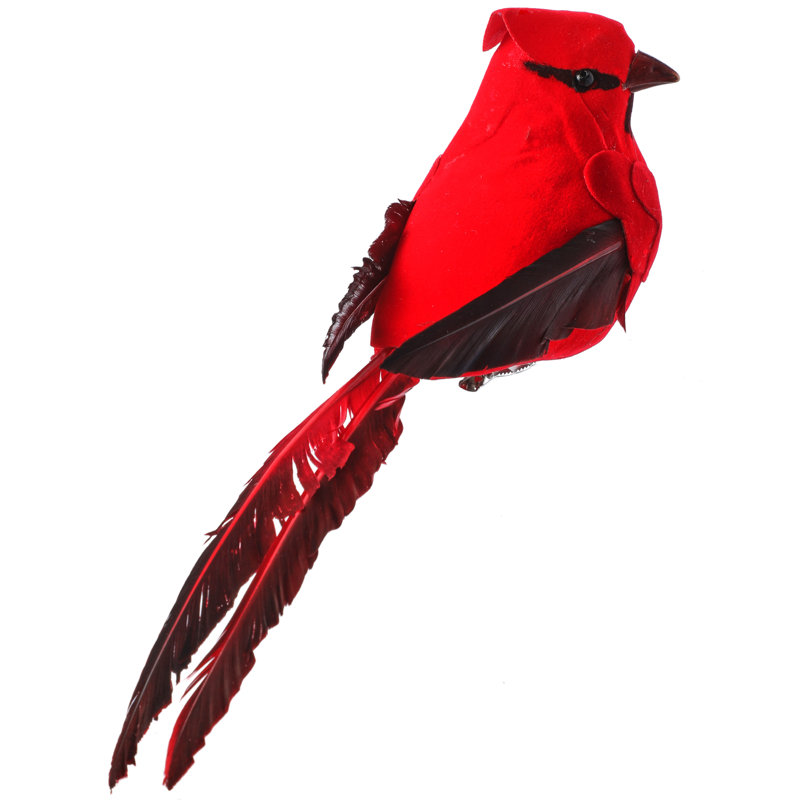 10'' Fabric Birds Hanging Figurine Ornament