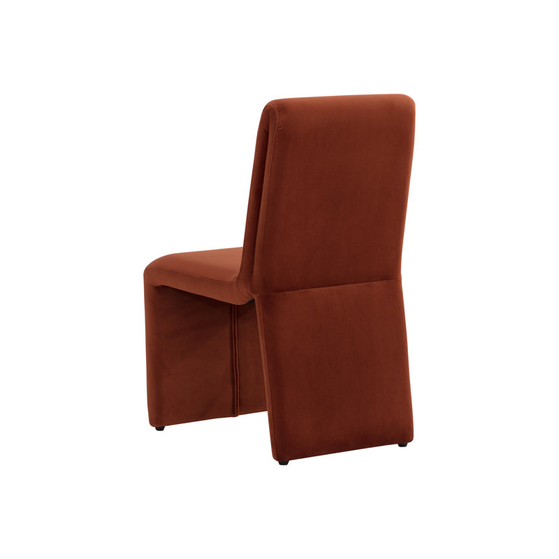Cascata Upholstered Dining Chair, Orange