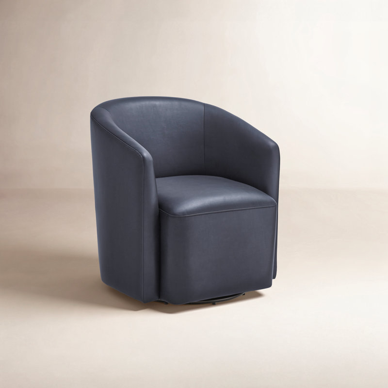 Fauteuil demi-tonneau Armino, Blue