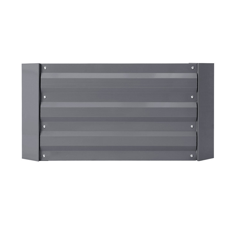 Metal Planter Box, Grey