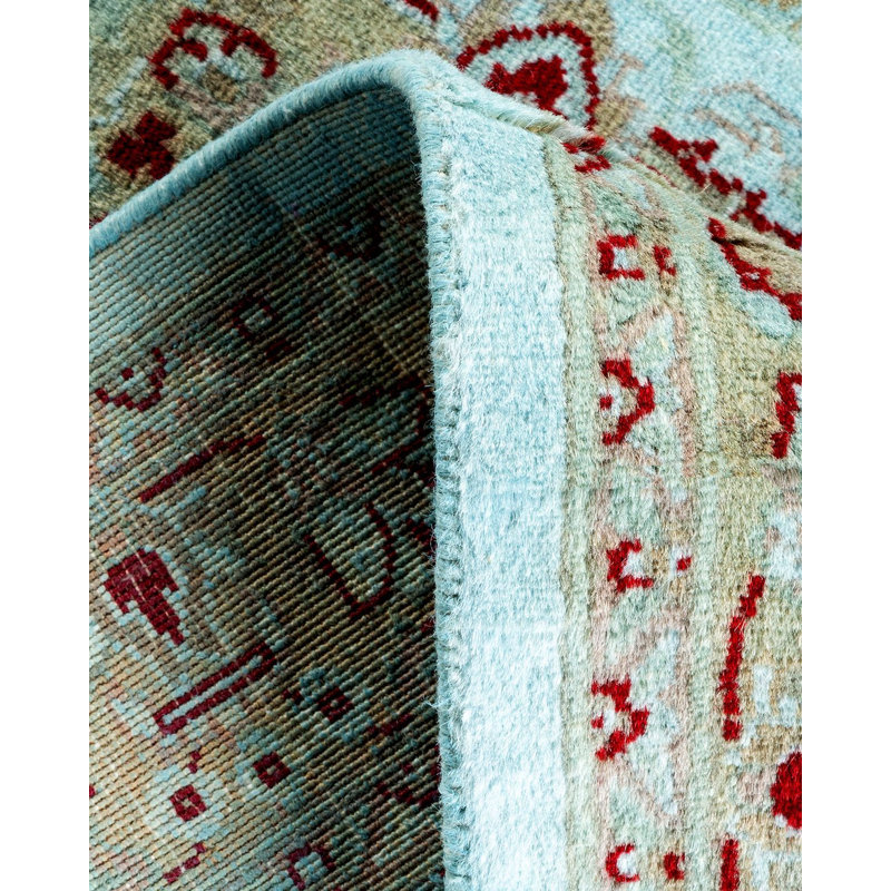 Fine Vibrance One-of-a-Kind 3' 1" X 5' 3" Hand Knotted Area Rug